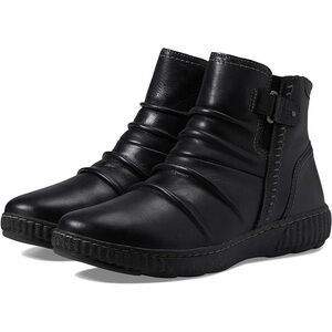Clarks Black Combat & Moto Boots